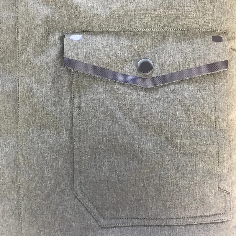 Mens thick padded parka A Mens thick padded parka A